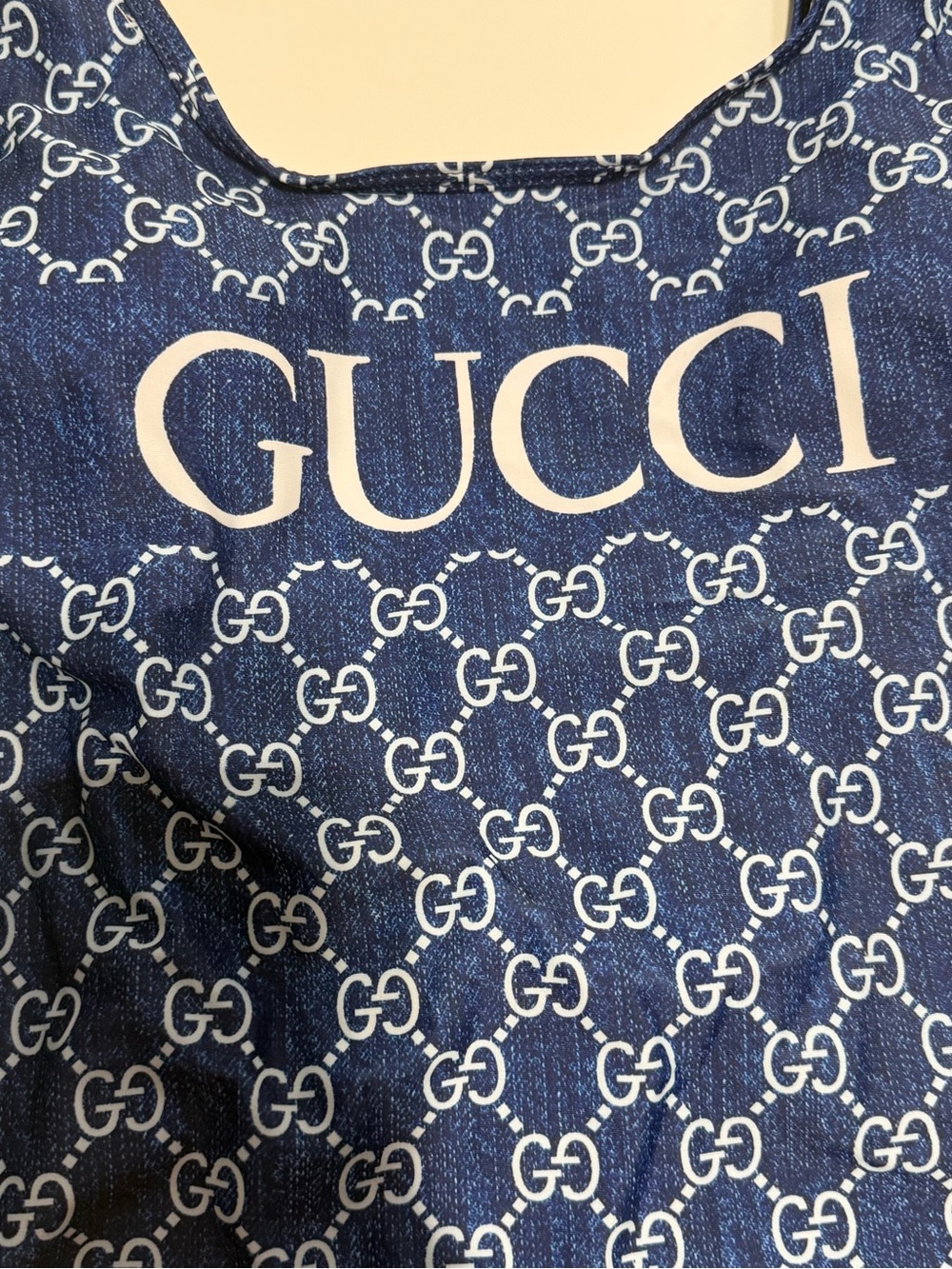 Gucci monogram  Navy Blue Logo One-Piece Swimsuit - Picture 5 of 6